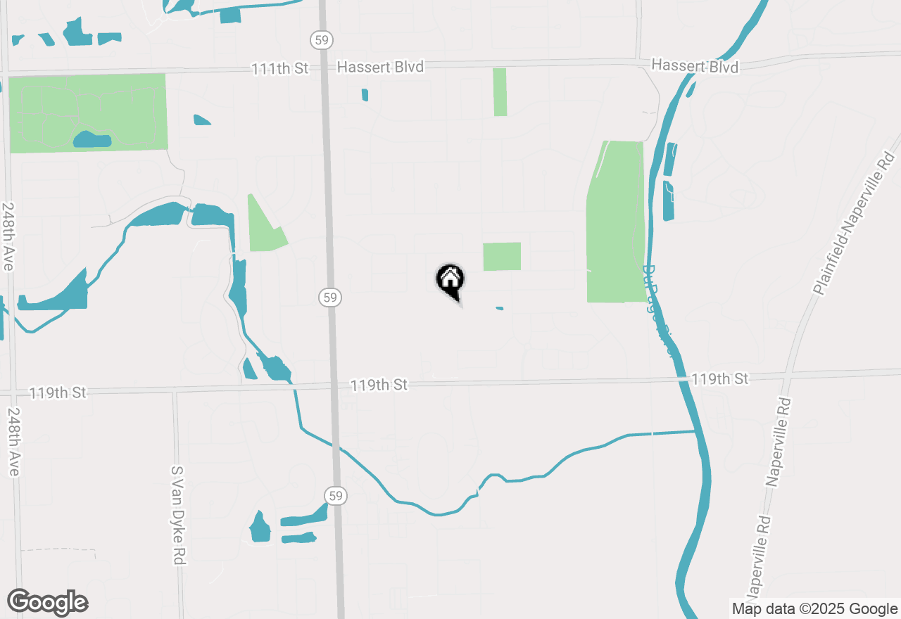 Map of 2547 Mallet Court, Naperville, IL 60564