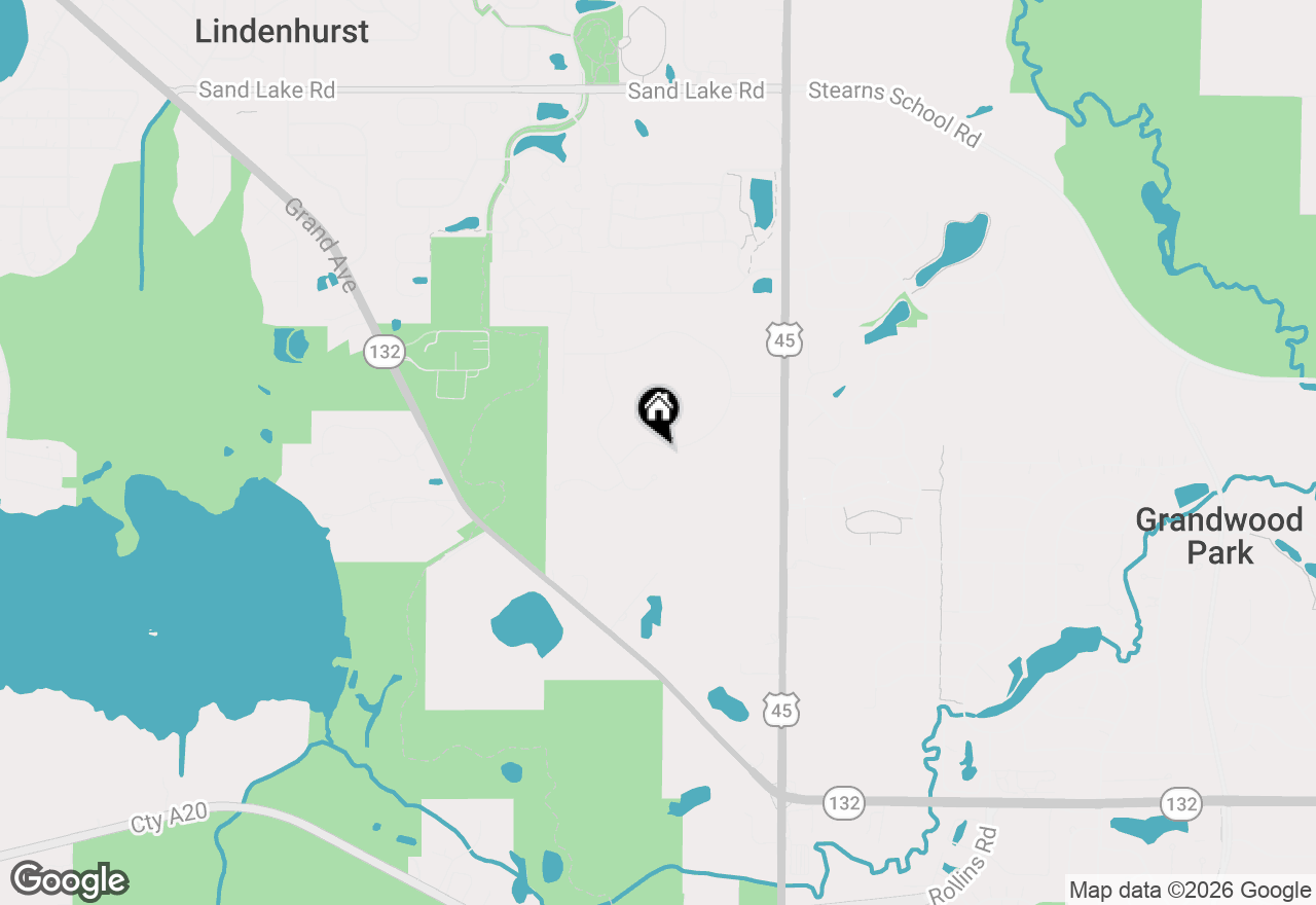 Map of 2911 Briargate Drive, Lindenhurst, IL 60046