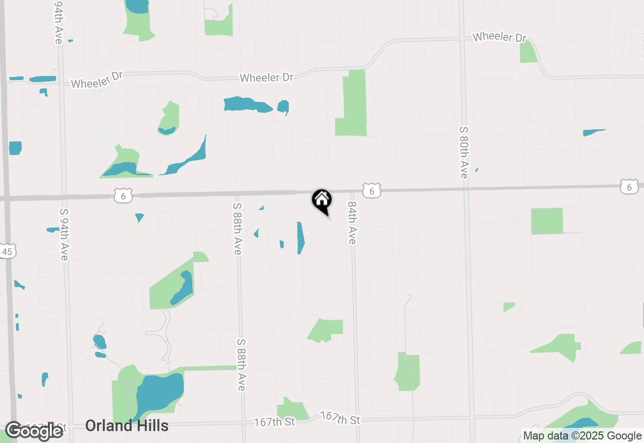 Map of 8530 Westberry Lane, Tinley Park, IL 60487