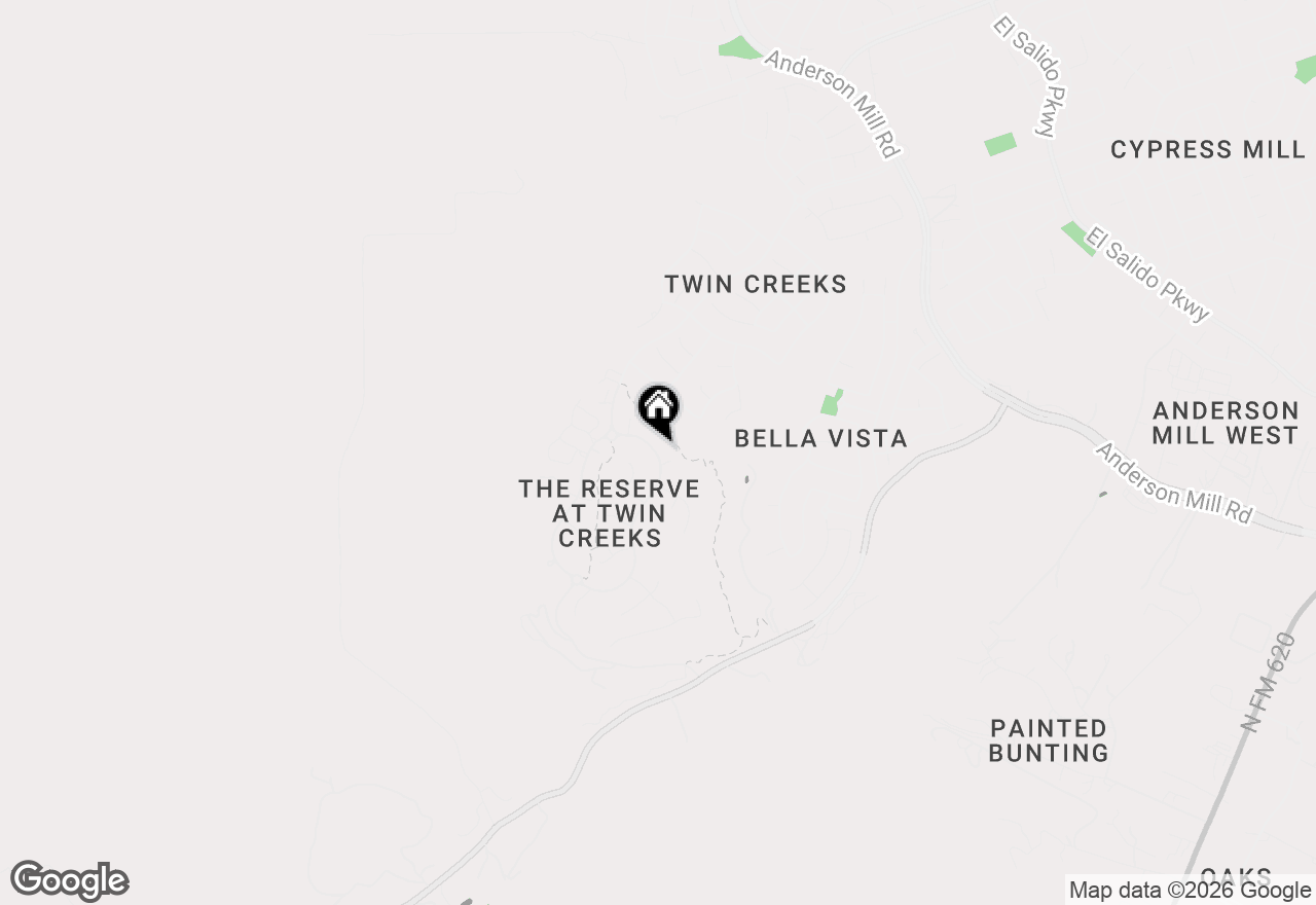 Map of 2718 Grand Oaks Loop, Cedar Park, TX 78613