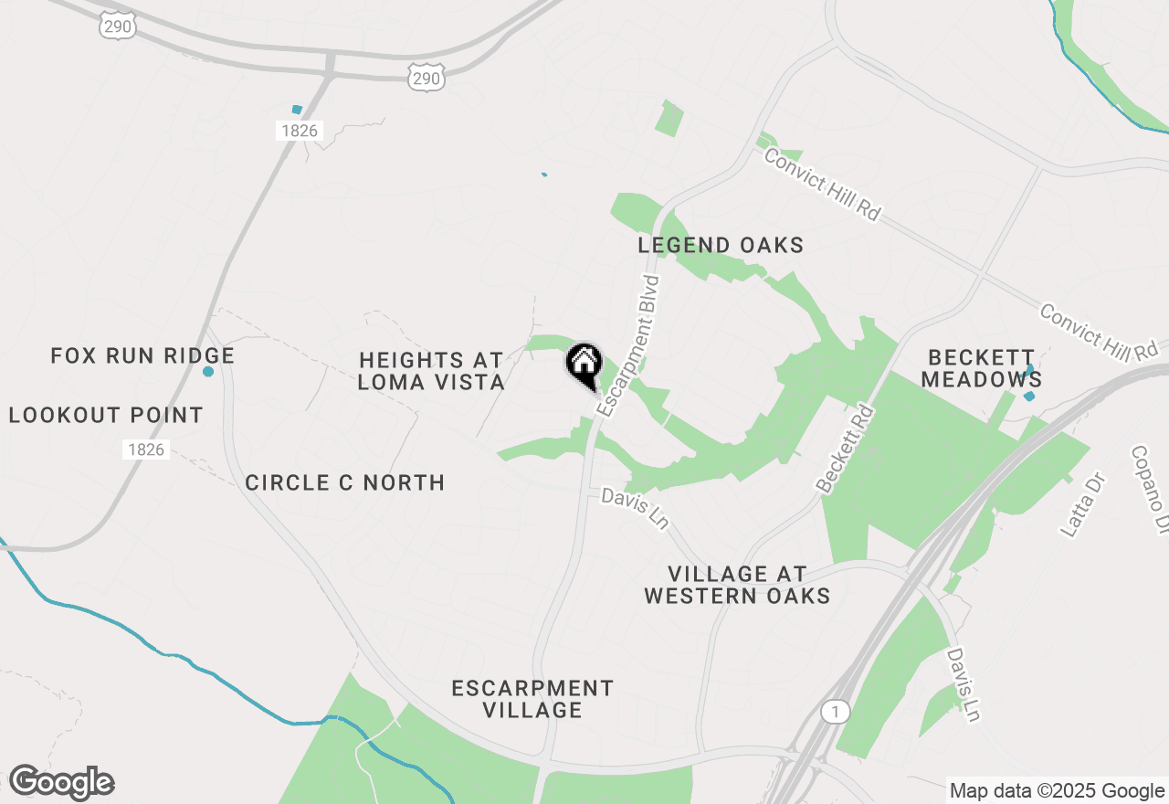 Map of 6303 Clairmont Dr, Austin, TX 78749