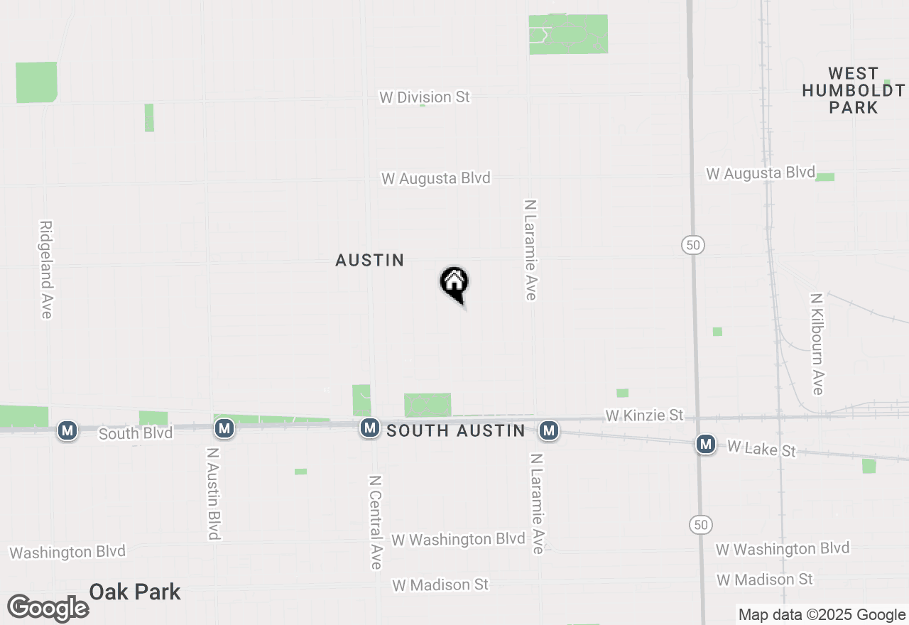 Map of 645 N Long Avenue, Chicago, IL 60644