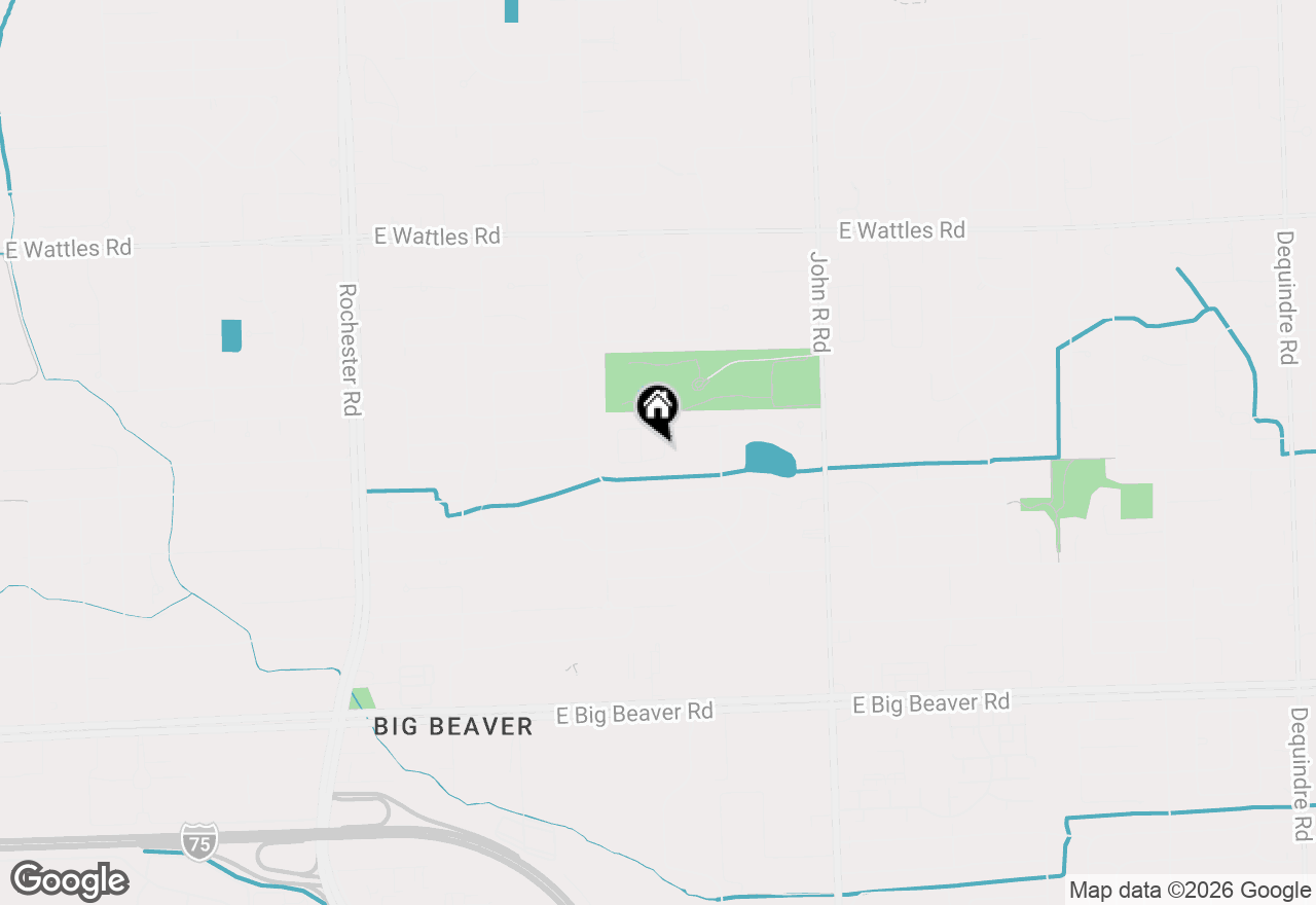Map of 3519 Town Haven Drive, Troy, MI 48083