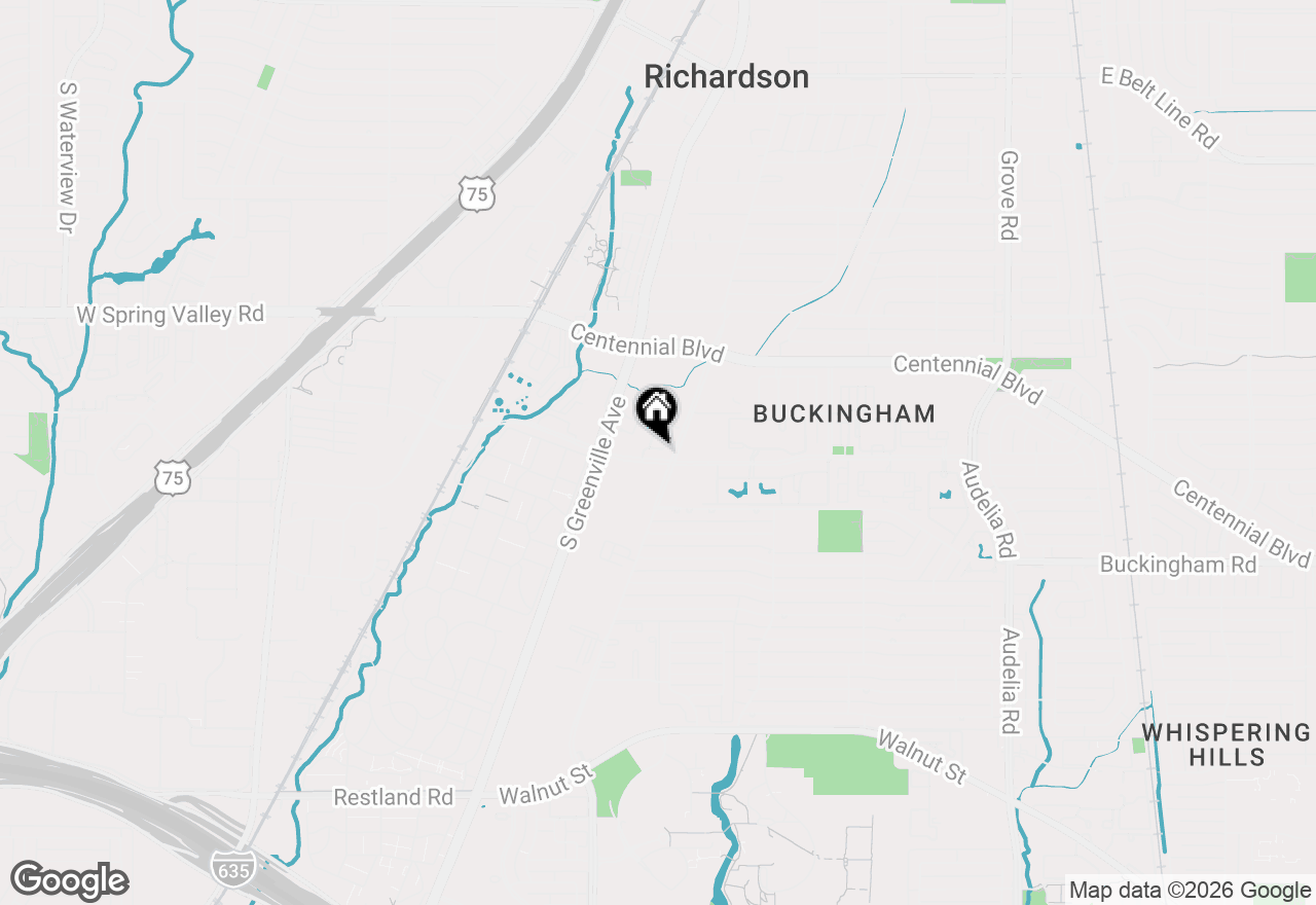 Map of 328 Lavender Drive, Richardson, TX 75081