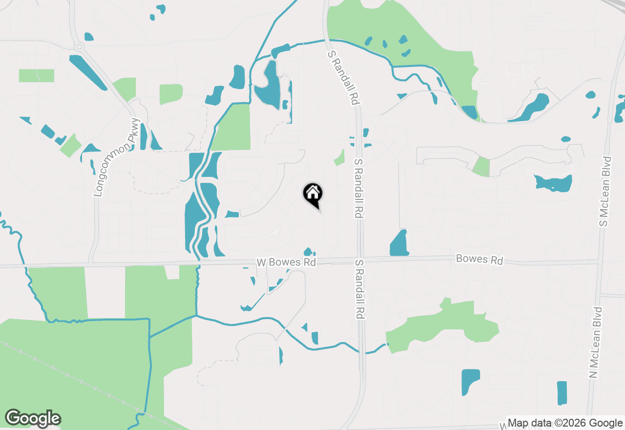Map of (Address confidential), Elgin, Illinois 60124