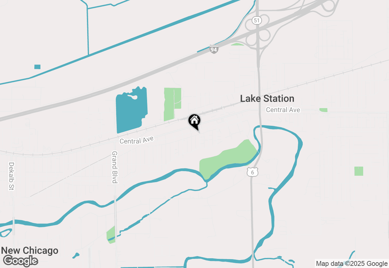 Map of 2815 Fairview Avenue, Lake Station, IN 46405