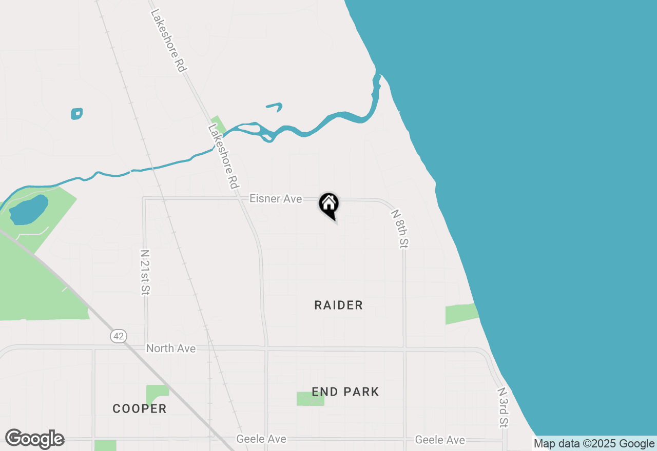 Map of 3413 N 12th Street, Sheboygan, WI 53083