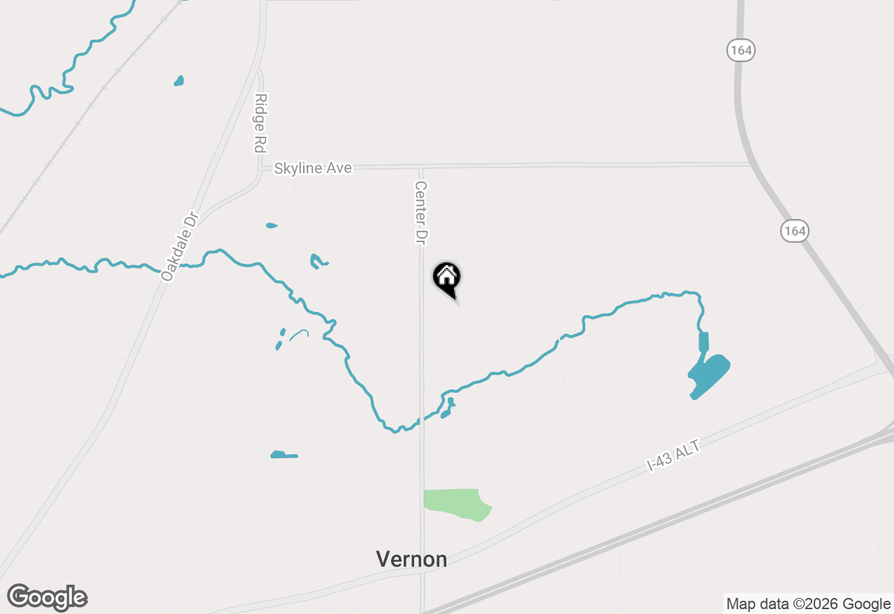 Map of W249S7055 Sugar Maple Dr, Waukesha, WI 53189