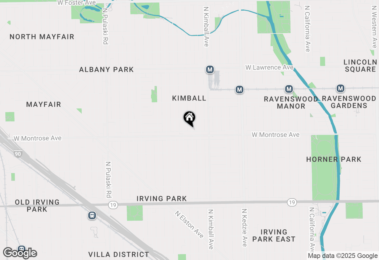 Map of 4412 N St Louis Avenue #3A, Chicago, IL 60625