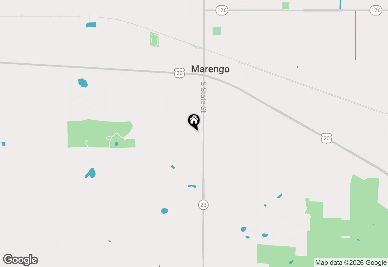 Map of 836 Oak Manor Drive, Marengo, IL 60152