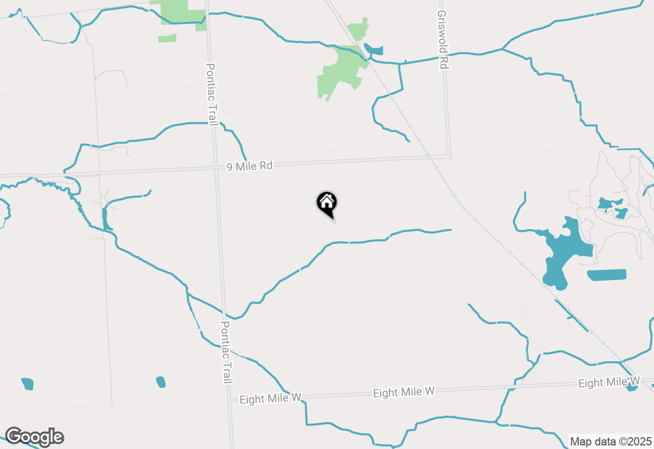 Map of 60608 S Lyon Trail, South Lyon, MI 48178