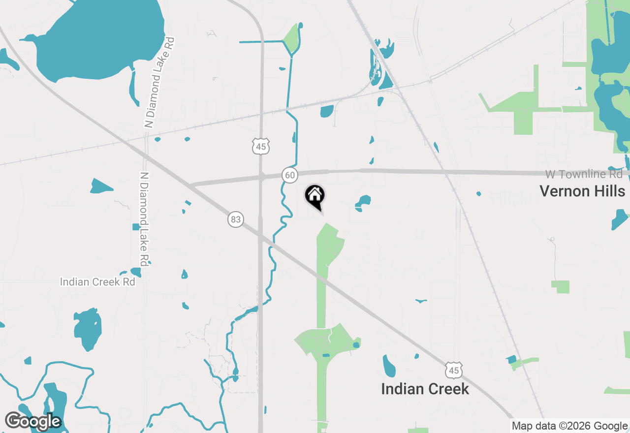 Map of 2171 Yellowstone Boulevard #2171, Mundelein, IL 60060