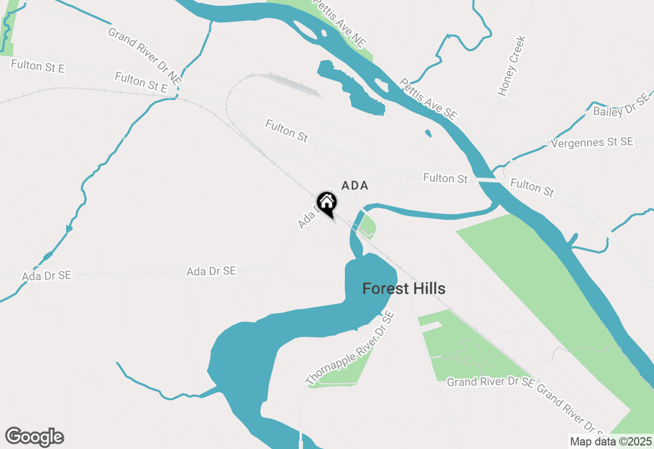 Map of 7314 Schoolhouse Drive Se, Ada, MI 49301