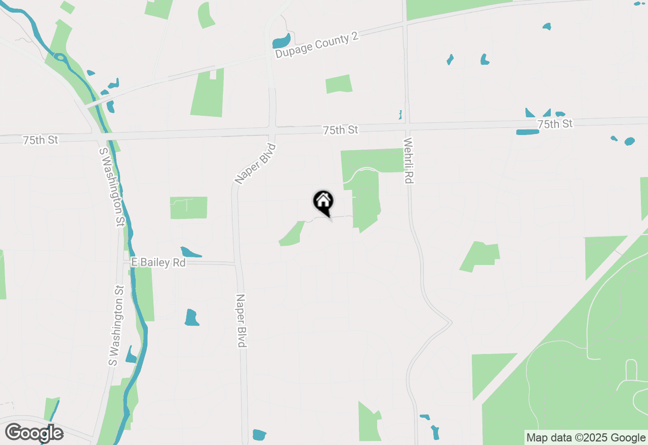 Map of 1527 Windsor Court, Naperville, IL 60565