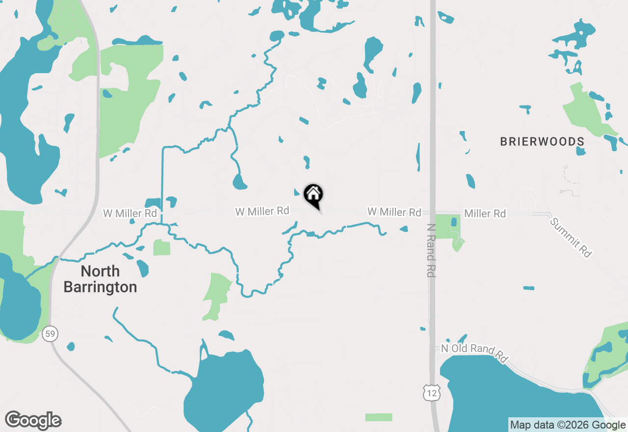 Map of 245 Hidden Pond Lane, North Barrington, IL 60010