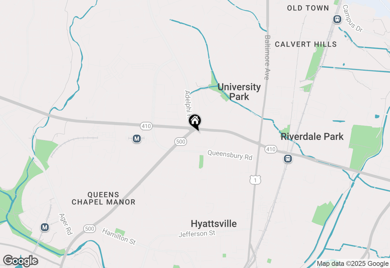 Map of 4100 Roanoke Road, Hyattsville, MD 20782