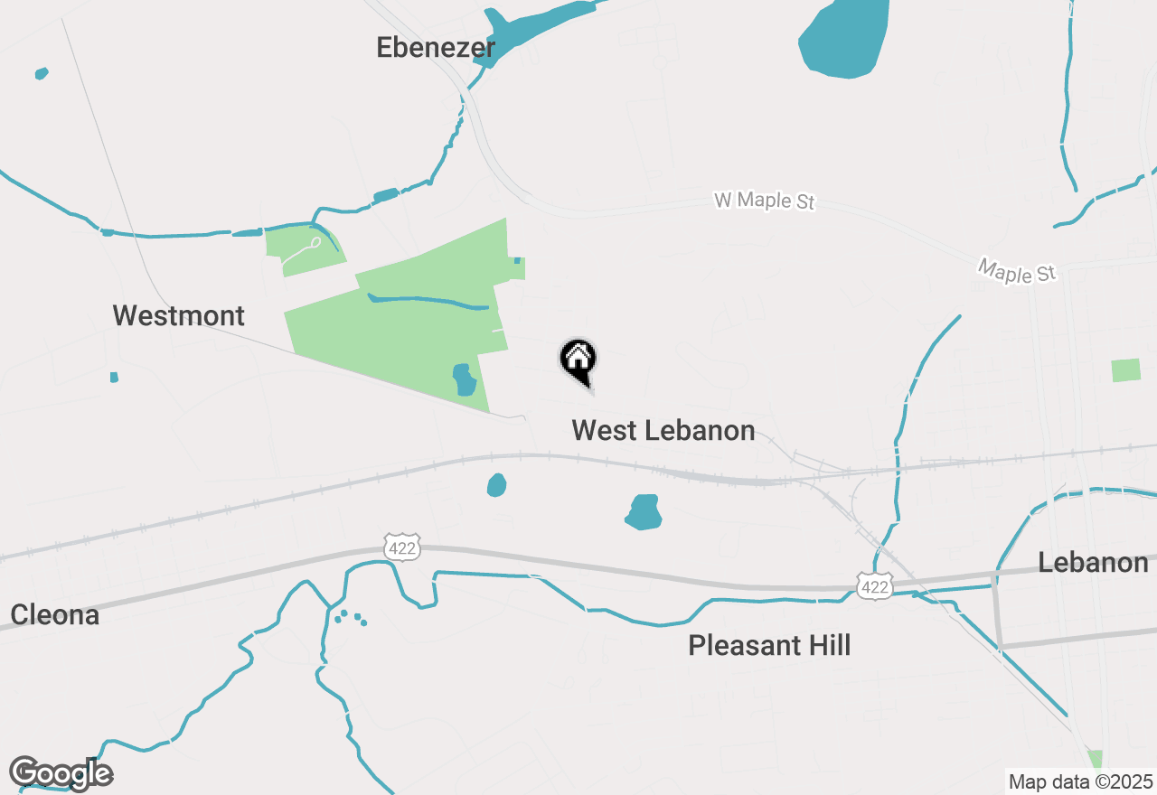 Map of 2216 Lehman Street, Lebanon, PA 17046