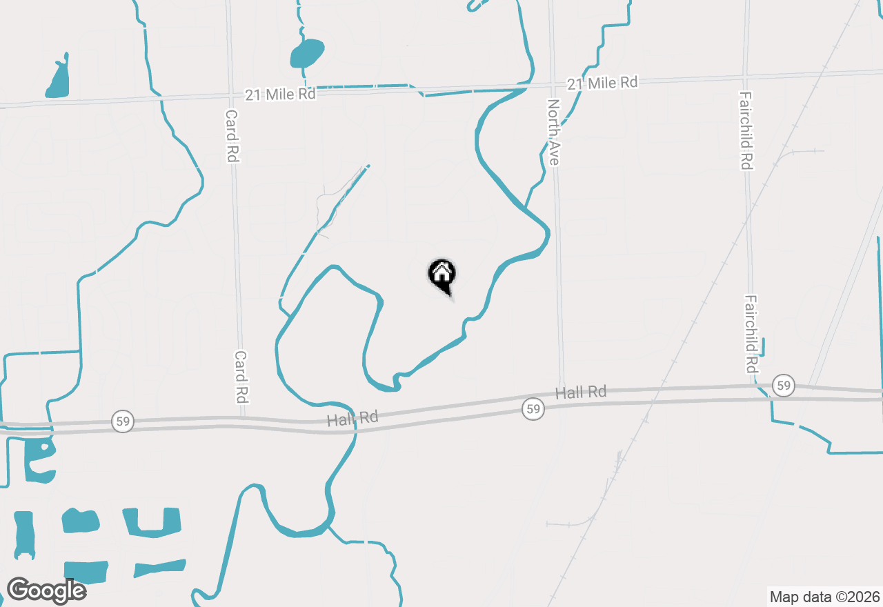 Map of 45654 Lookout Drive, Macomb, MI 48044