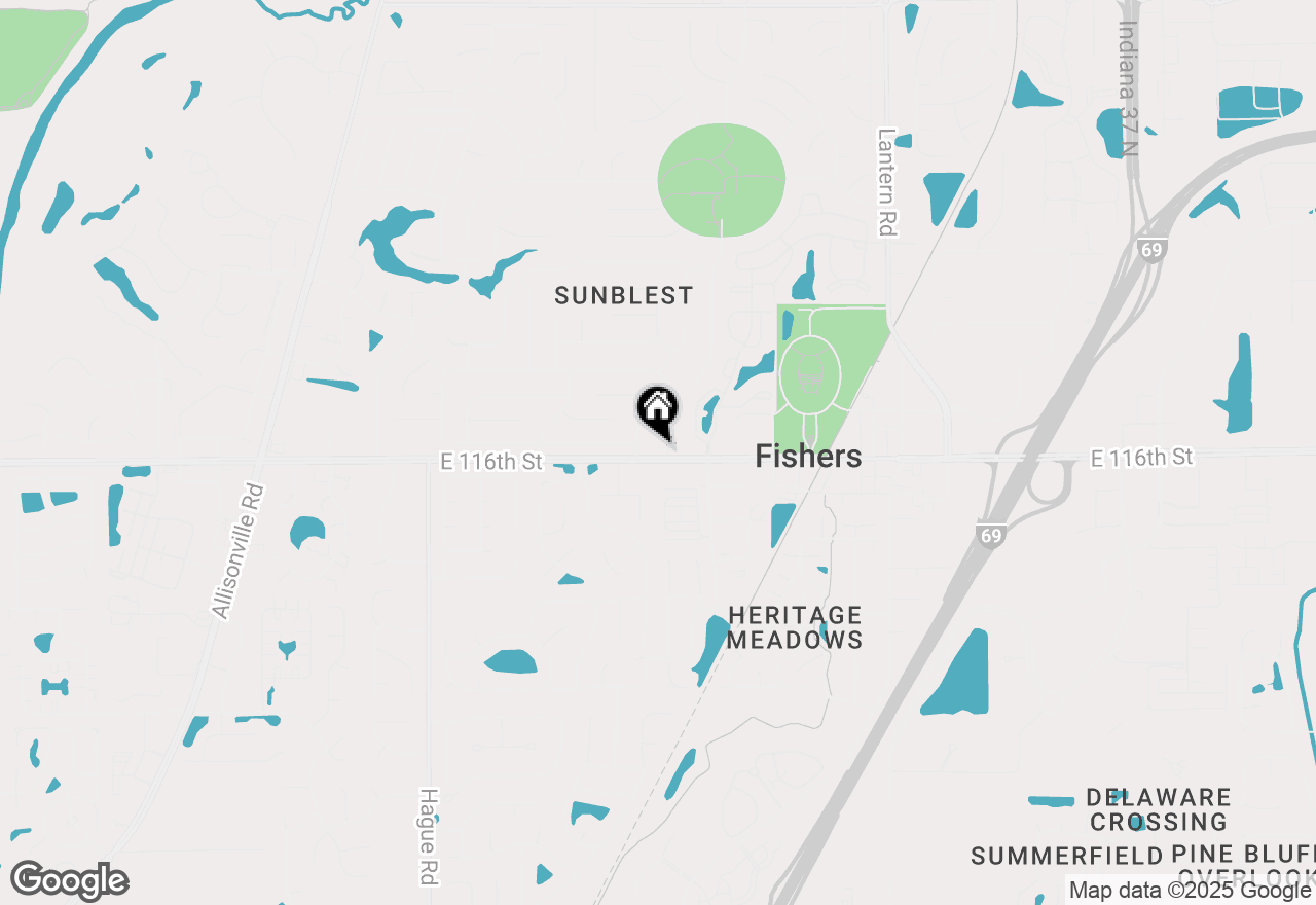 Map of 8180 E 116th Street, Fishers, IN 46038
