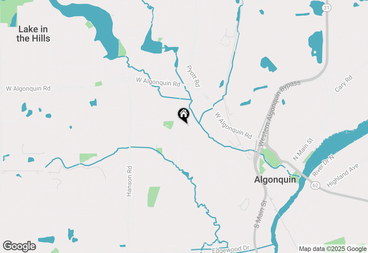 Map of 313 Bayberry Drive, Algonquin, IL 60102