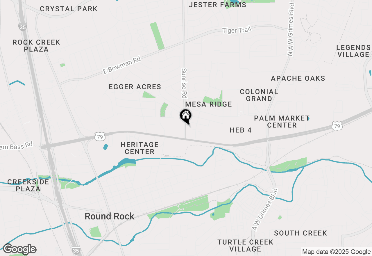 Map of 1111 Sunrise Rd #14, Round Rock, TX 78664