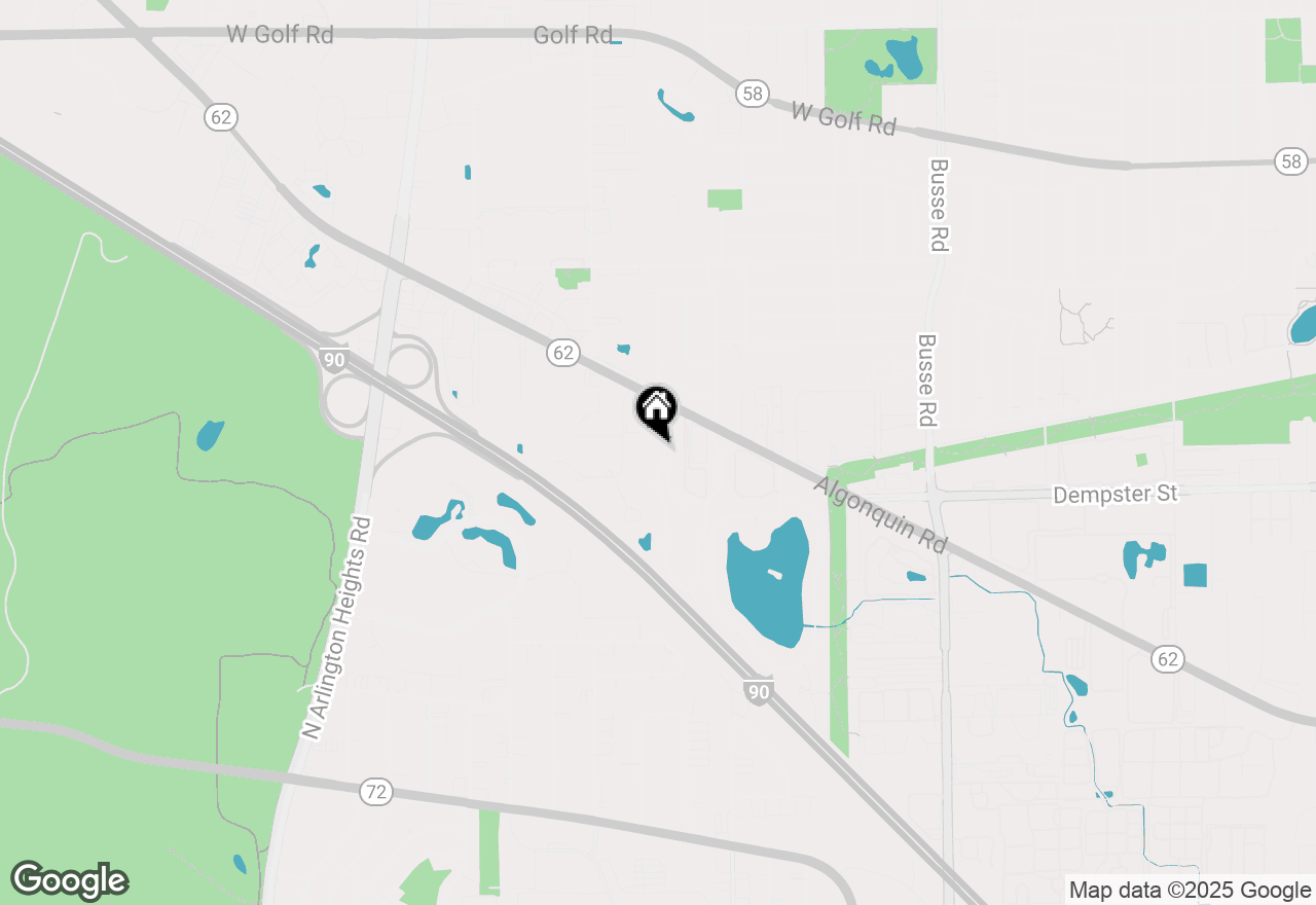 Map of 2650 S Embers Lane, Arlington Heights, IL 60005