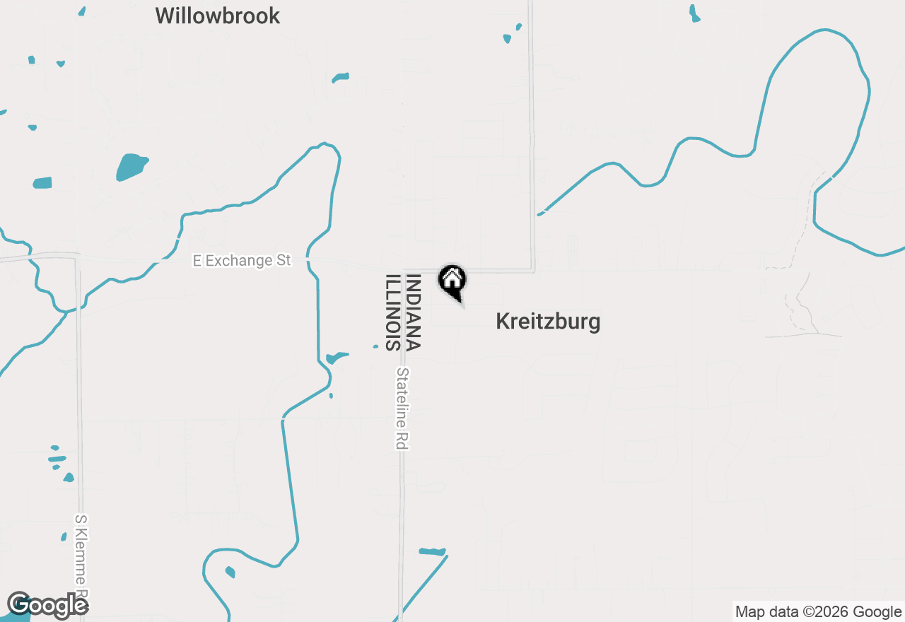 Map of 15549 W 101st Place, Dyer, IN 46311