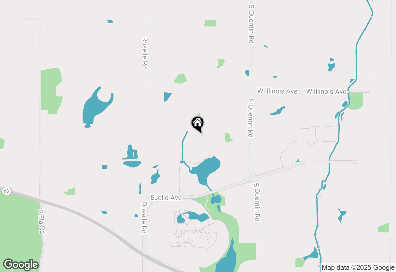 Map of 1102 W Skylark Court, Palatine, IL 60067