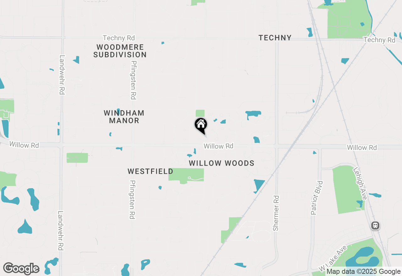 Map of 2526 Essex Drive, Northbrook, IL 60062