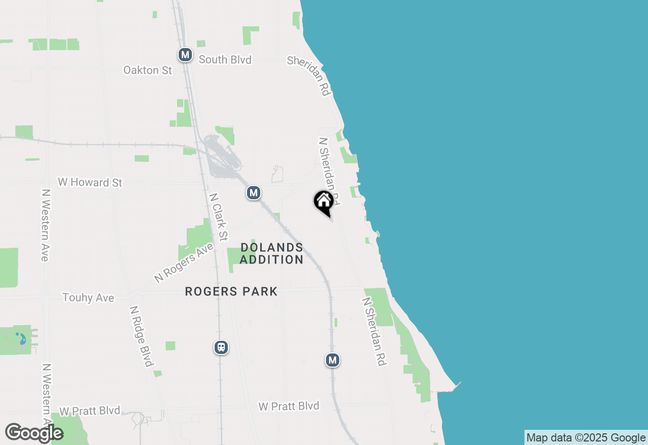 Map of 1431 W Fargo Avenue, Chicago, IL 60626