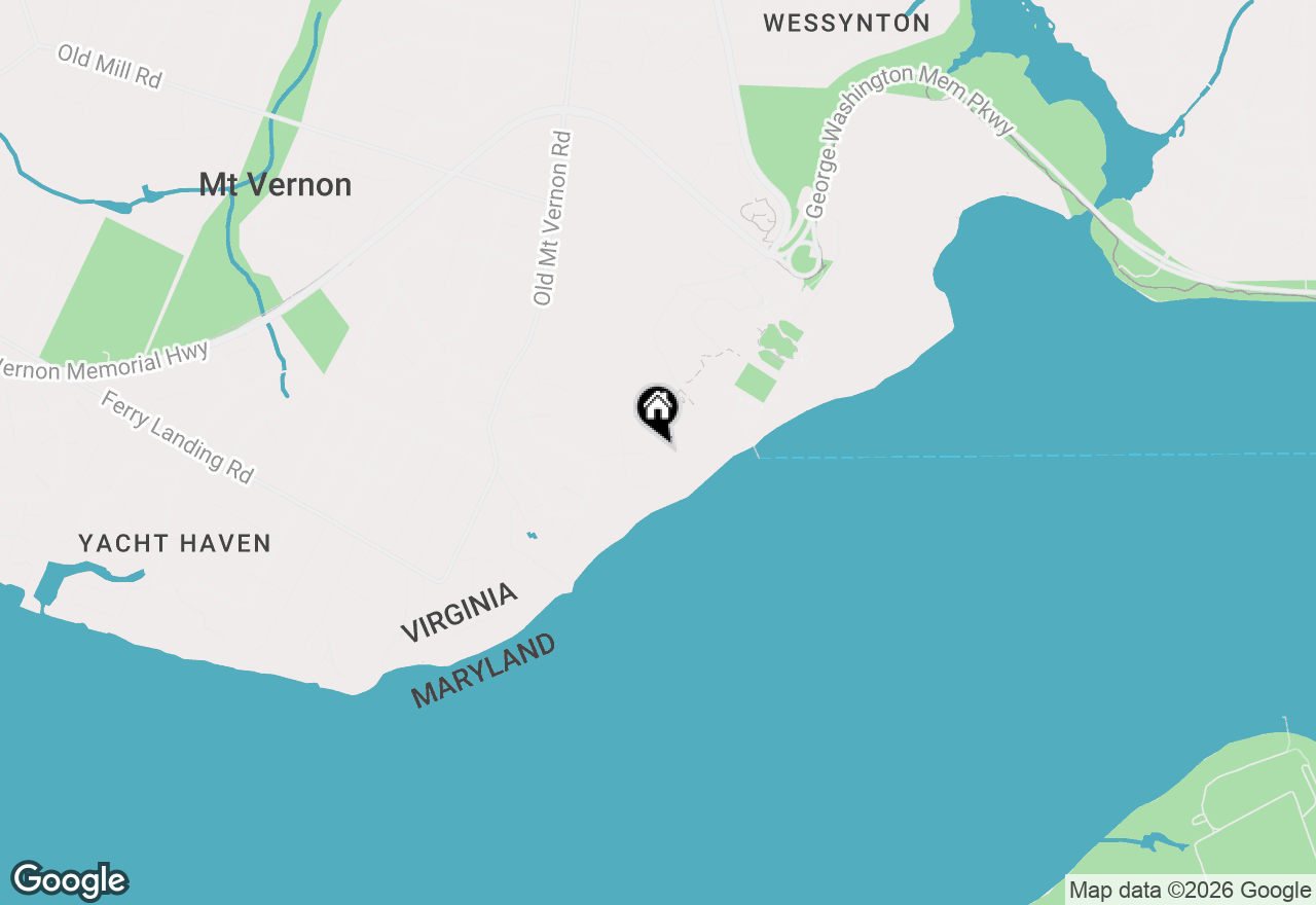 Map of 3502 Riverwood Road, Alexandria, VA 22309