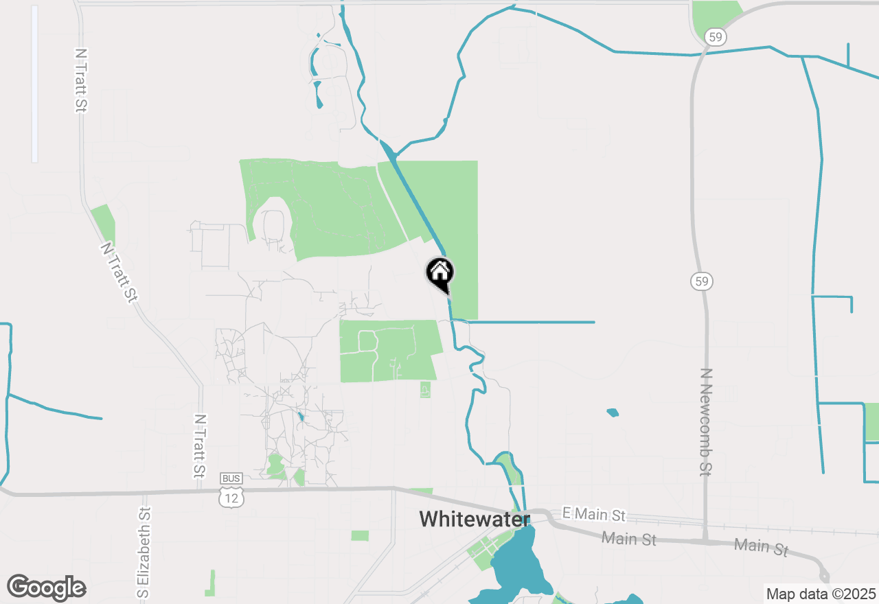 Map of 431 N Fremont St, Whitewater, WI 53190