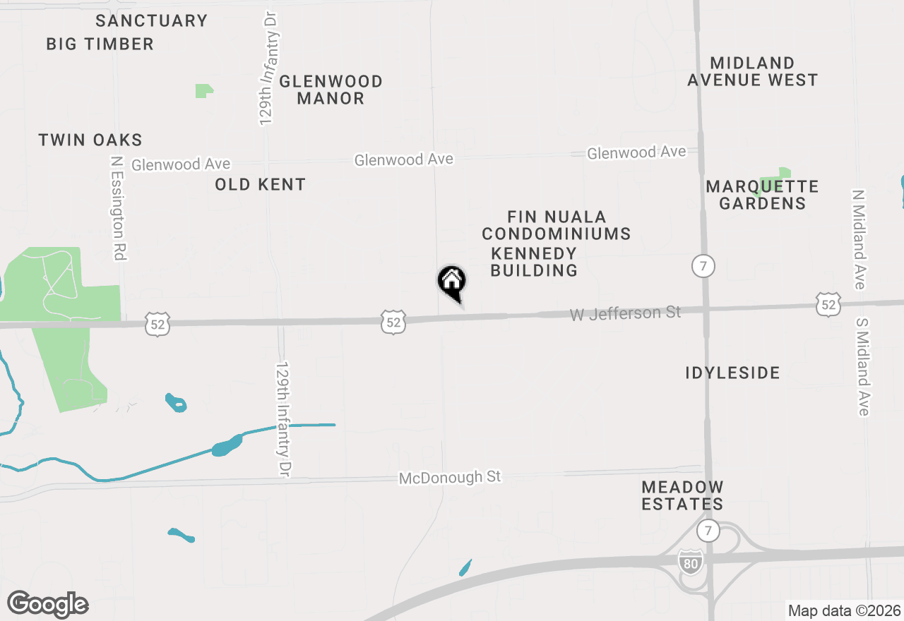 Map of 2365 W Jefferson Street, Joliet, IL 60435