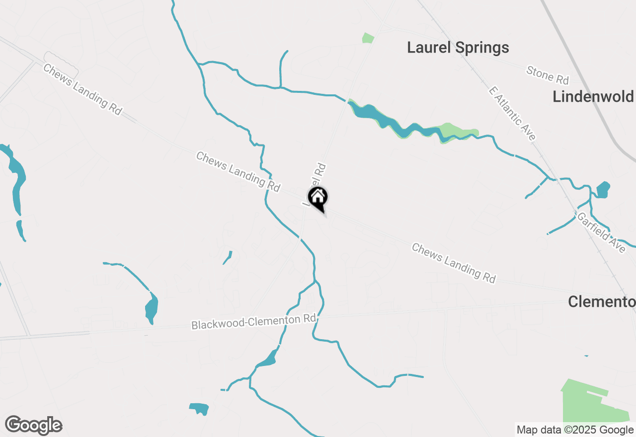 Map of 2208 Greenwood Drive, Lindenwold, NJ 08021