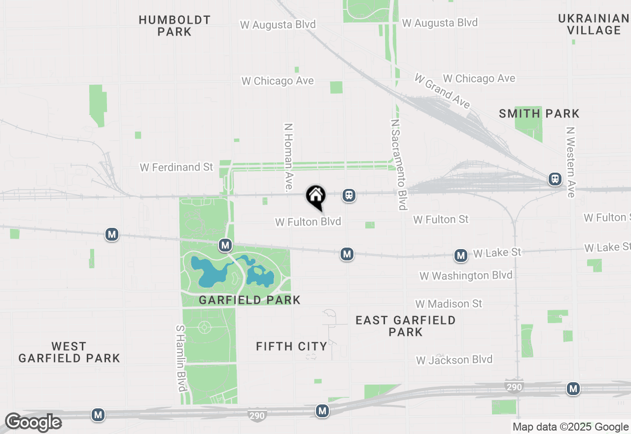 Map of 3302-3304 W Fulton Boulevard #302, Chicago, IL 60624