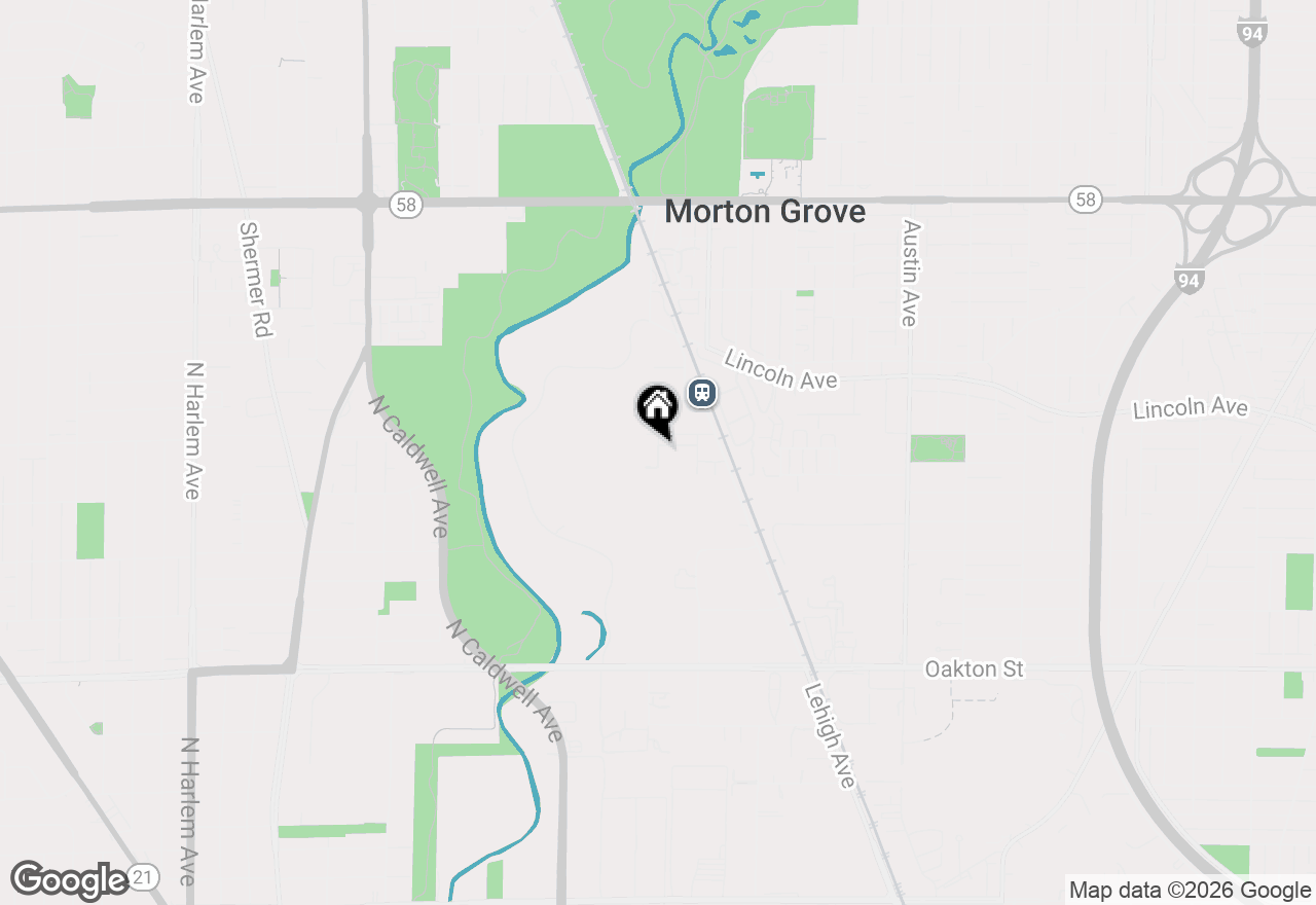 Map of 8380 Miami Avenue, Morton Grove, IL 60053