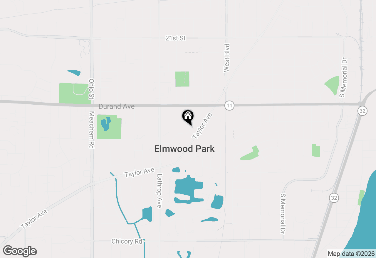 Map of 3168 Wheelock Dr, Racine, WI 53405