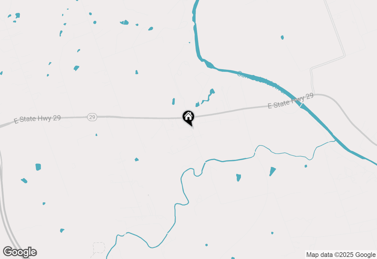 Map of 112 County Road 106, Georgetown, TX 78626