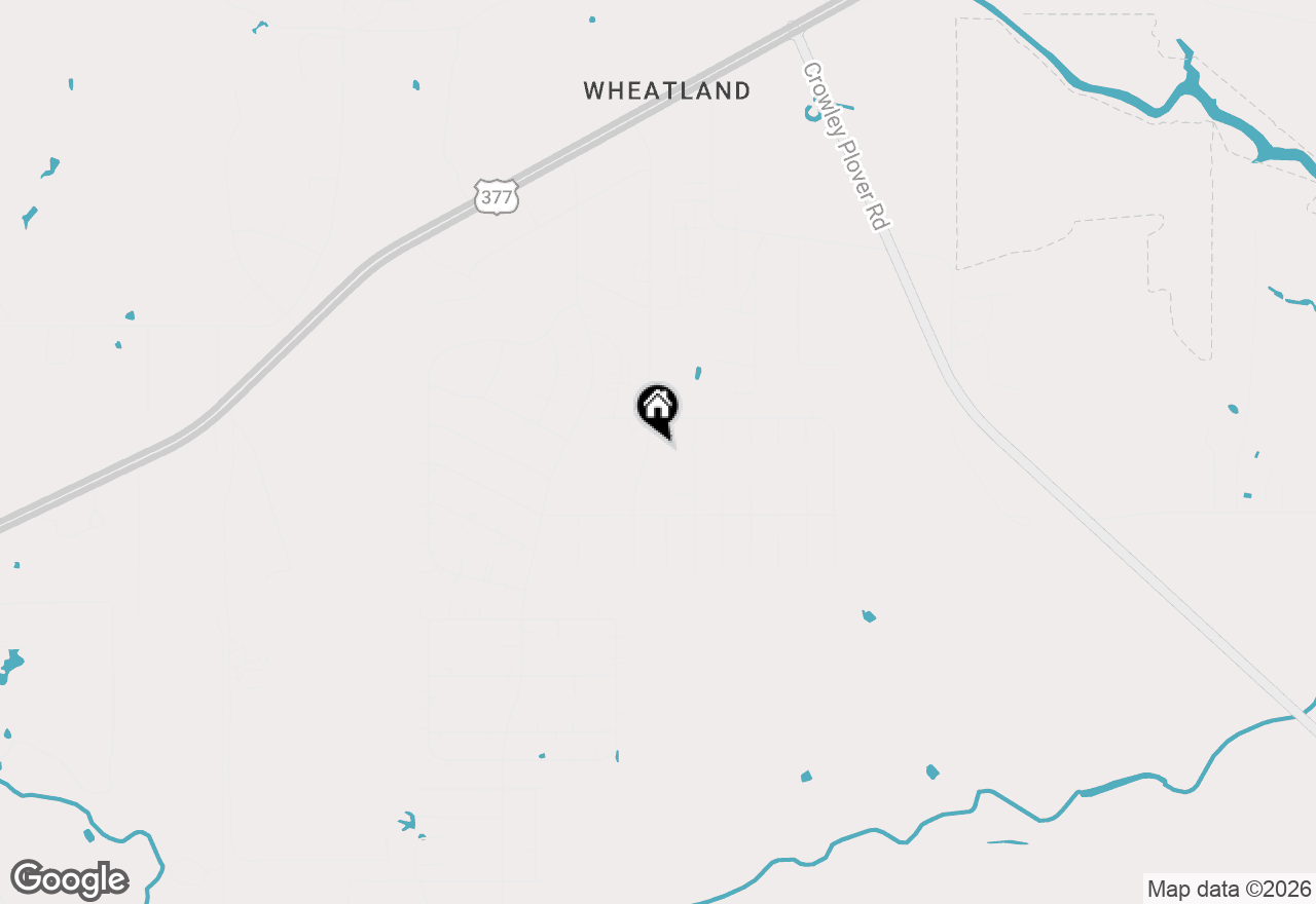 Map of 5437 Gebron Drive, Fort Worth, TX 76126