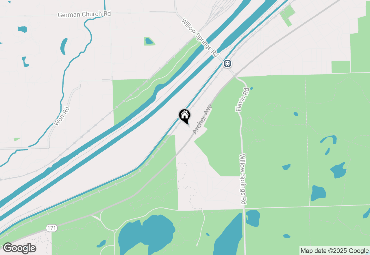 Map of 126 Willow Creek Lane #126, Willow Springs, IL 60480