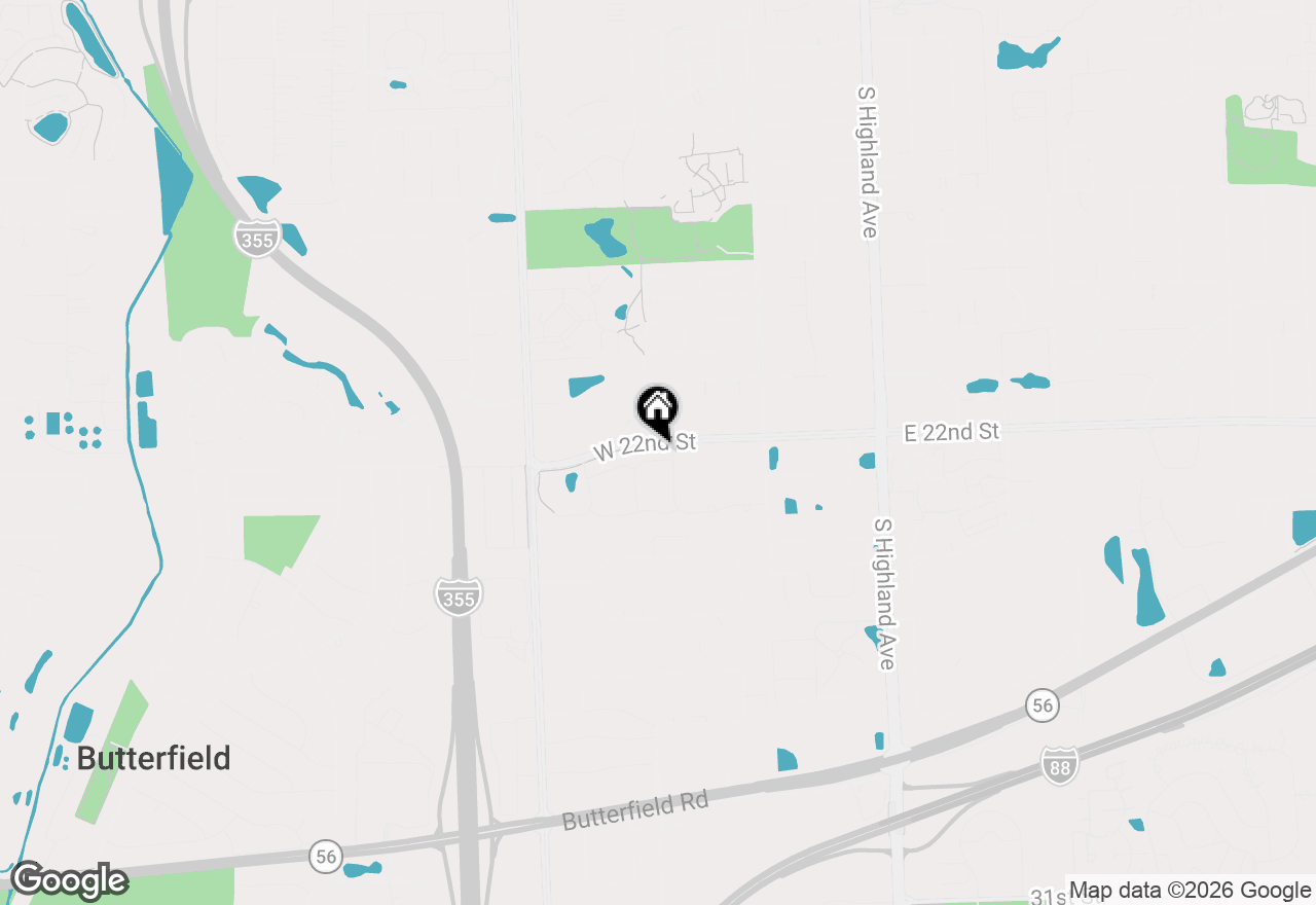 Map of 214 Gazebo Lane #12, Lombard, IL 60148