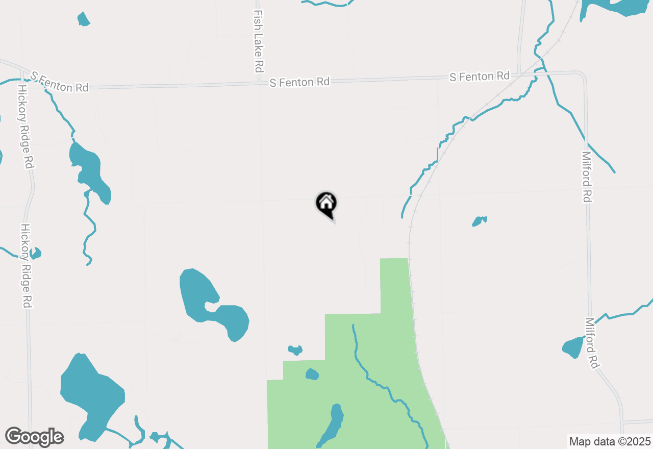 Map of 3150 W Rattalee Lake Road, Holly, MI 48442
