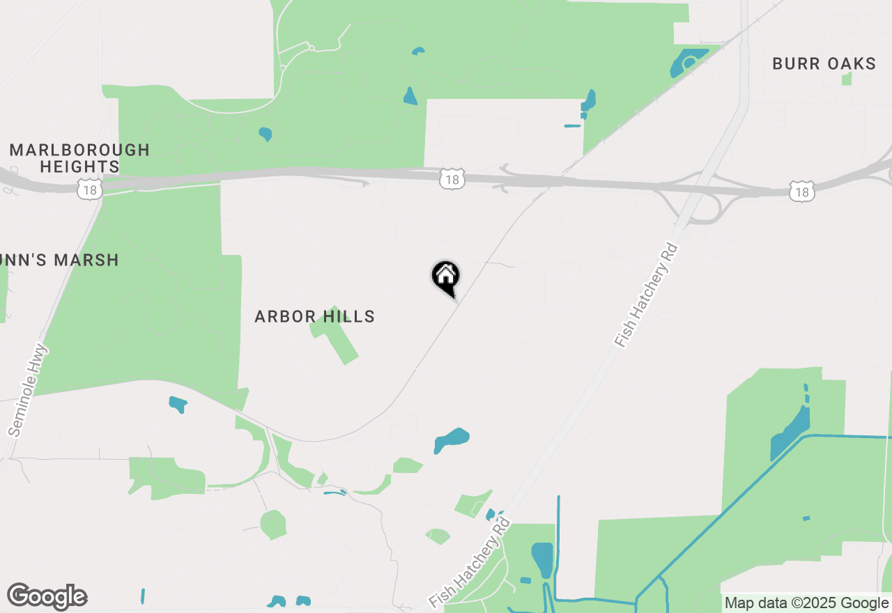 Map of 3033-35 Churchill Drive, Madison, WI 53713