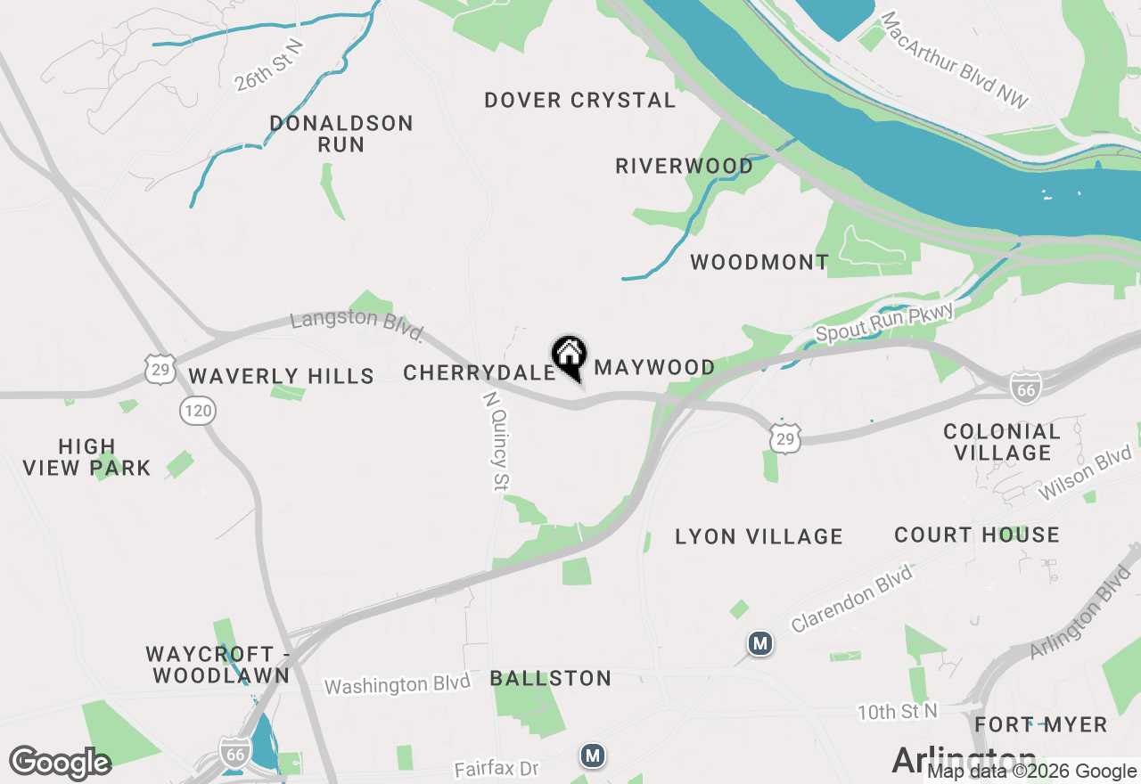 Map of 2101 N Monroe Street #203, Arlington, VA 22207