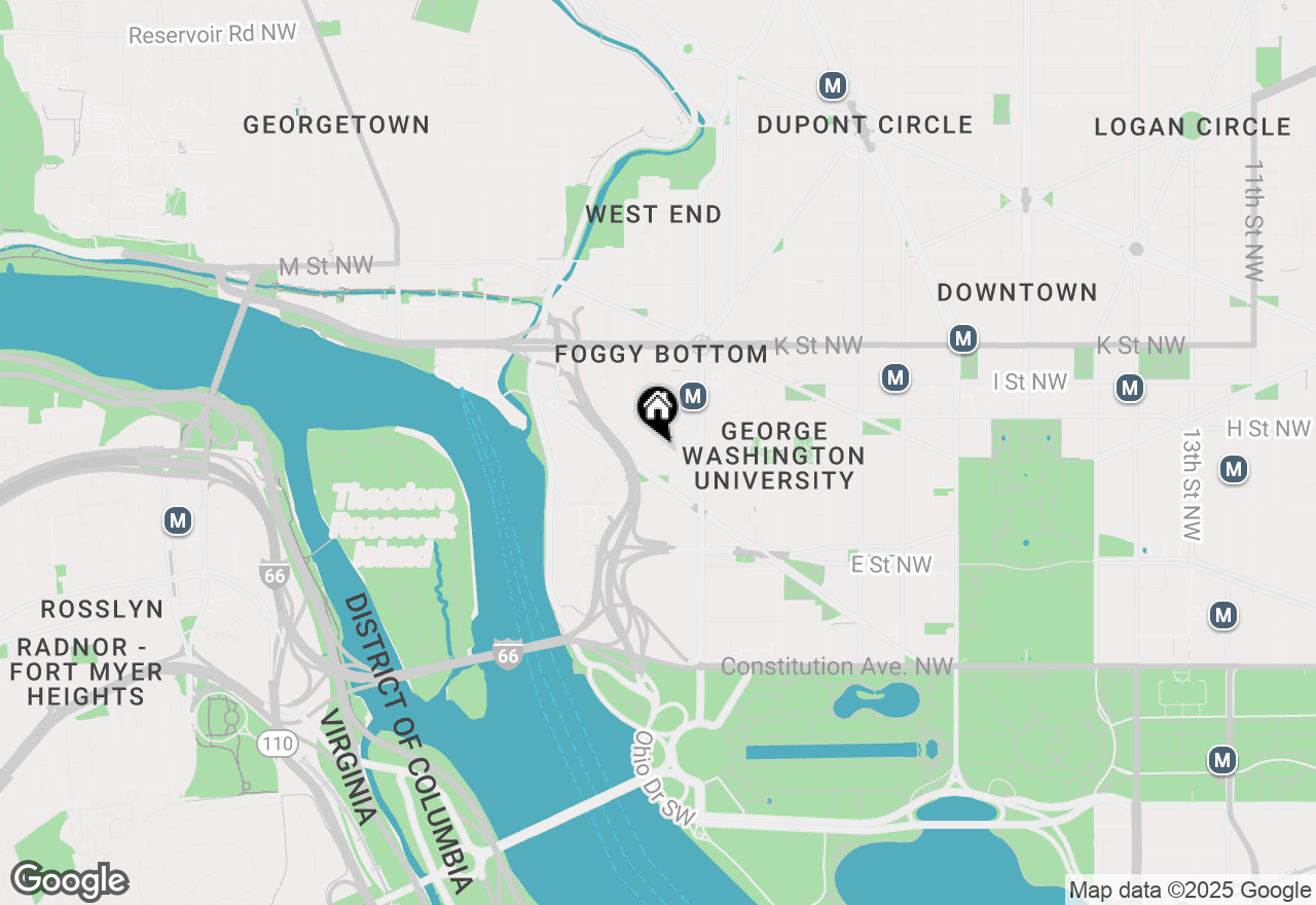 Map of 730 24th Street Nw #916, Washington, DC 20037