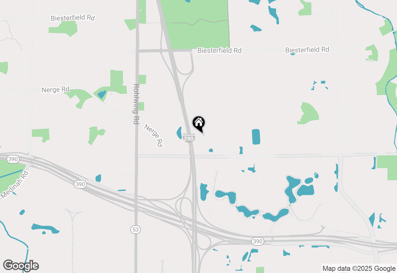 Map of 1096 Savoy Court, Elk Grove Village, IL 60007