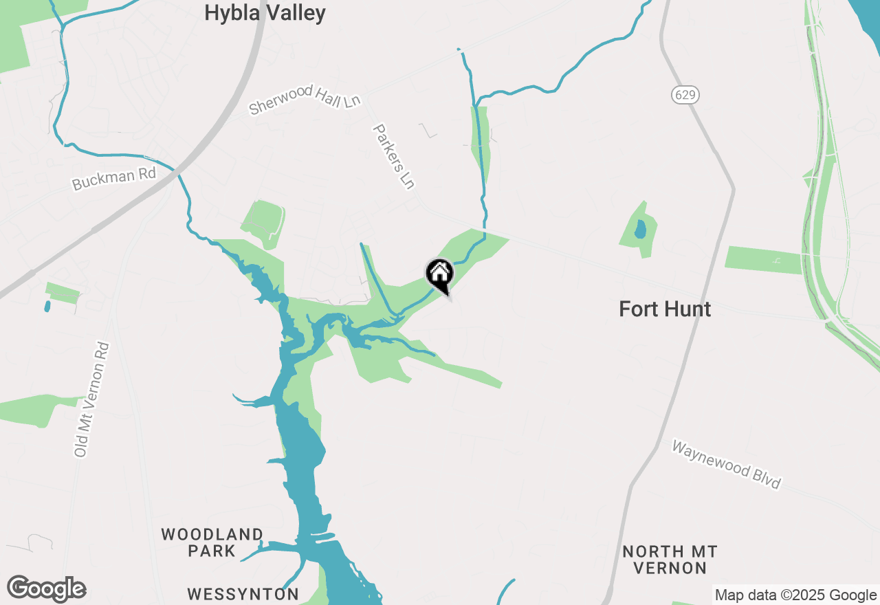 Map of 2312 William And Mary Drive, Alexandria, VA 22308