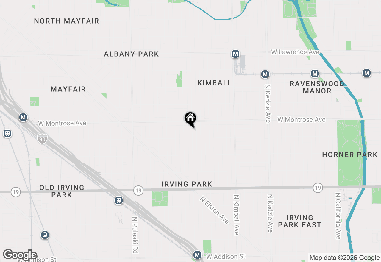 Map of 4322 N Monticello Avenue, Chicago, IL 60618