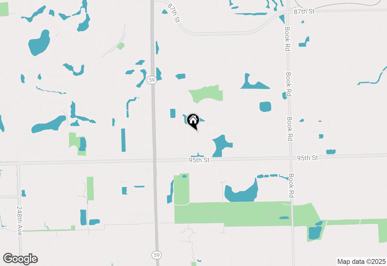 Map of 2866 Stonewater Drive, Naperville, IL 60564