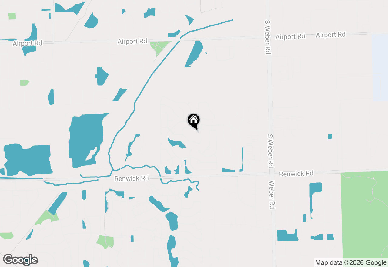 Map of 633 S Cadillac Circle, Romeoville, IL 60446